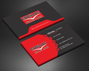 Cadillac Services Business Card | Business Card Design by Krishno