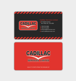 Business Card Design by Bonna 3 for Cadillac Services Ltd | Design: #22948407