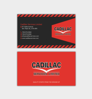 Design de Carte de Visite par Bonna 3 pour Cadillac Services Ltd | Design #22949090