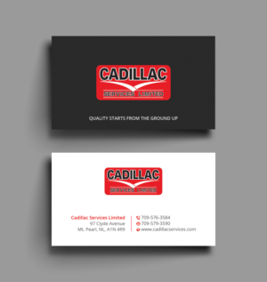 Business Card Design by DesignShout for Cadillac Services Ltd | Design: #22959390