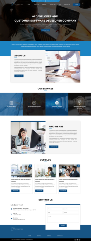 Diseño Web por Sbss para Singulite | Diseño: #23170373