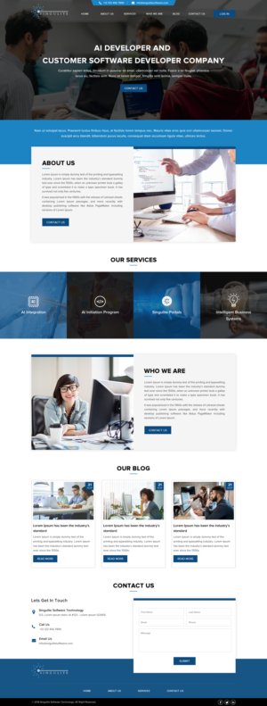 Diseño Web por Sbss para Singulite | Diseño: #23170374