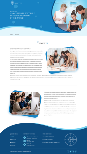 Diseño Web por Sbss para Singulite | Diseño: #23318282