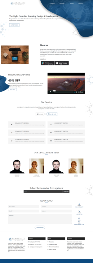 Web Design by Nush