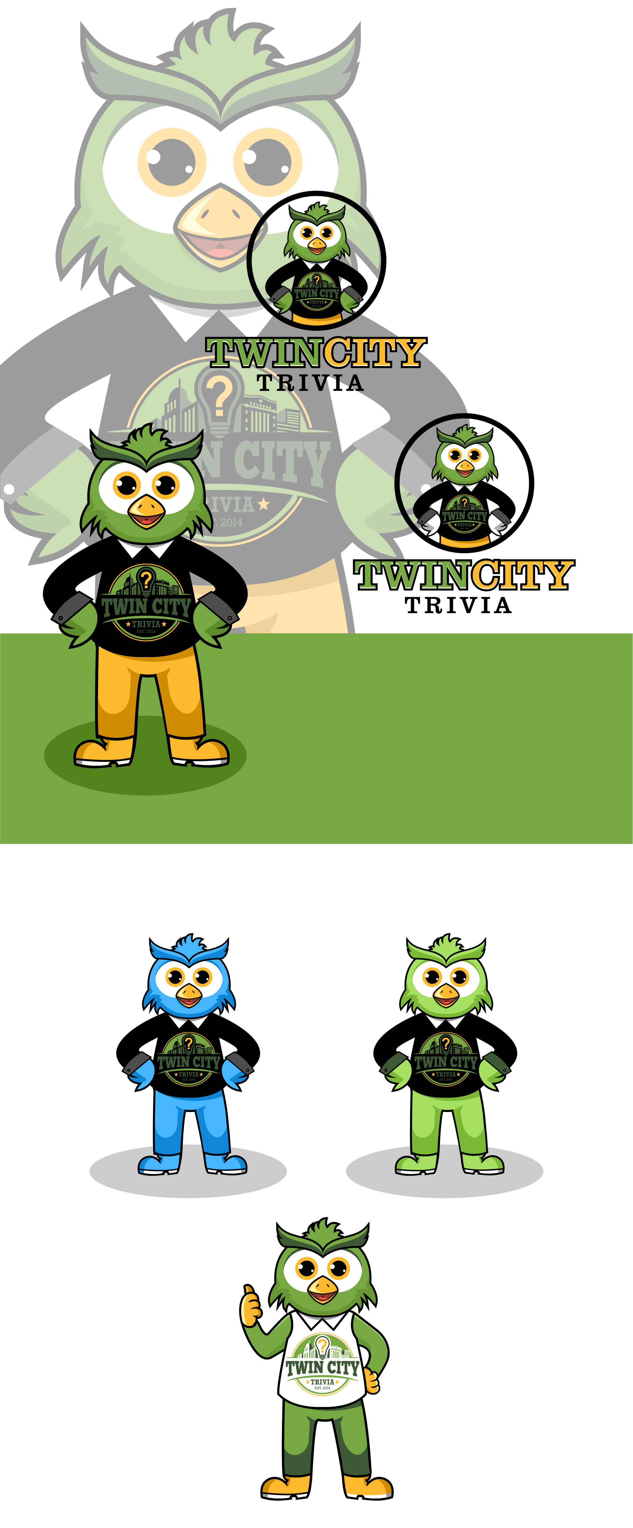 Logo Design by mike edan for Twin City Trivia | Design #22981849