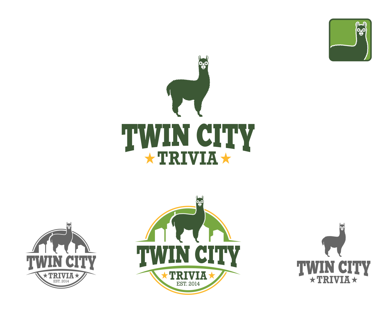 Logo Design by alpino for Twin City Trivia | Design #22976881
