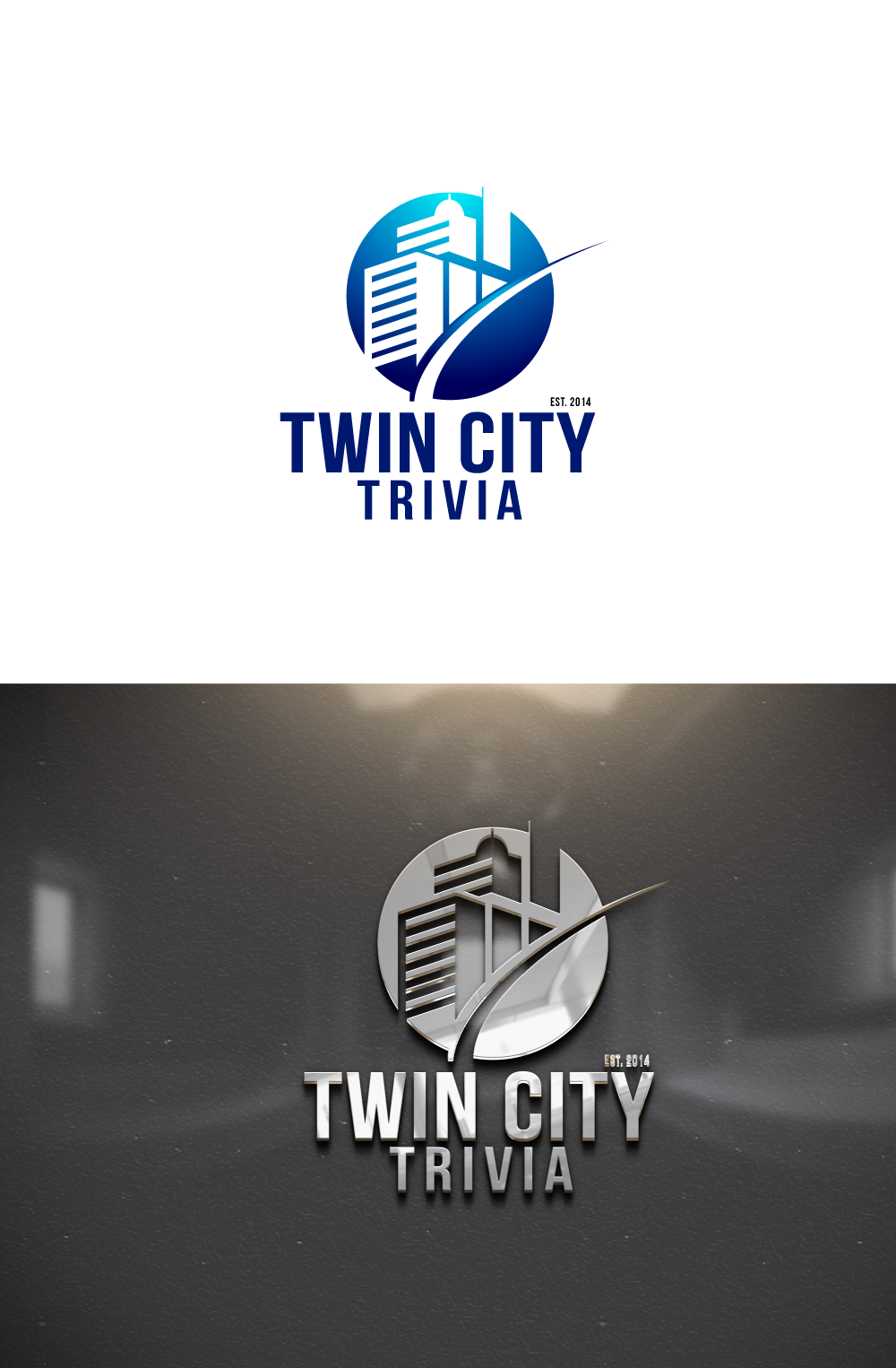Logo Design by designgreen for Twin City Trivia | Design #22942649