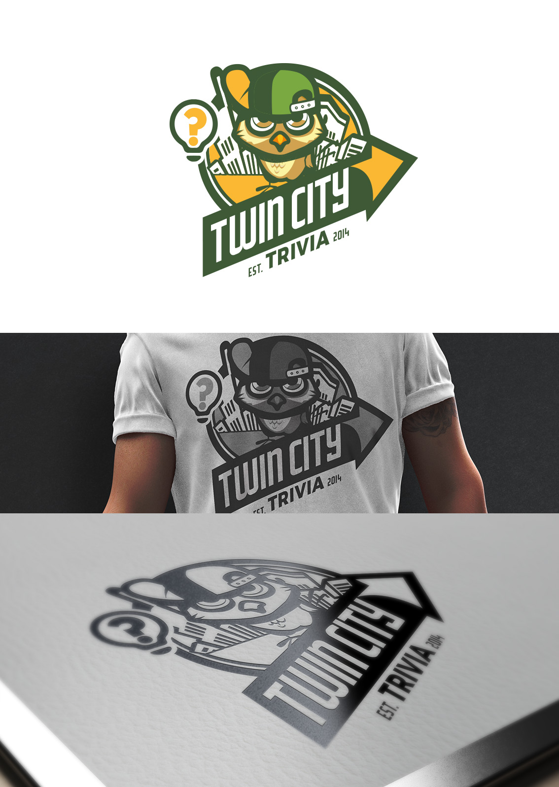 Logo Design by kresh for Twin City Trivia | Design #23016368