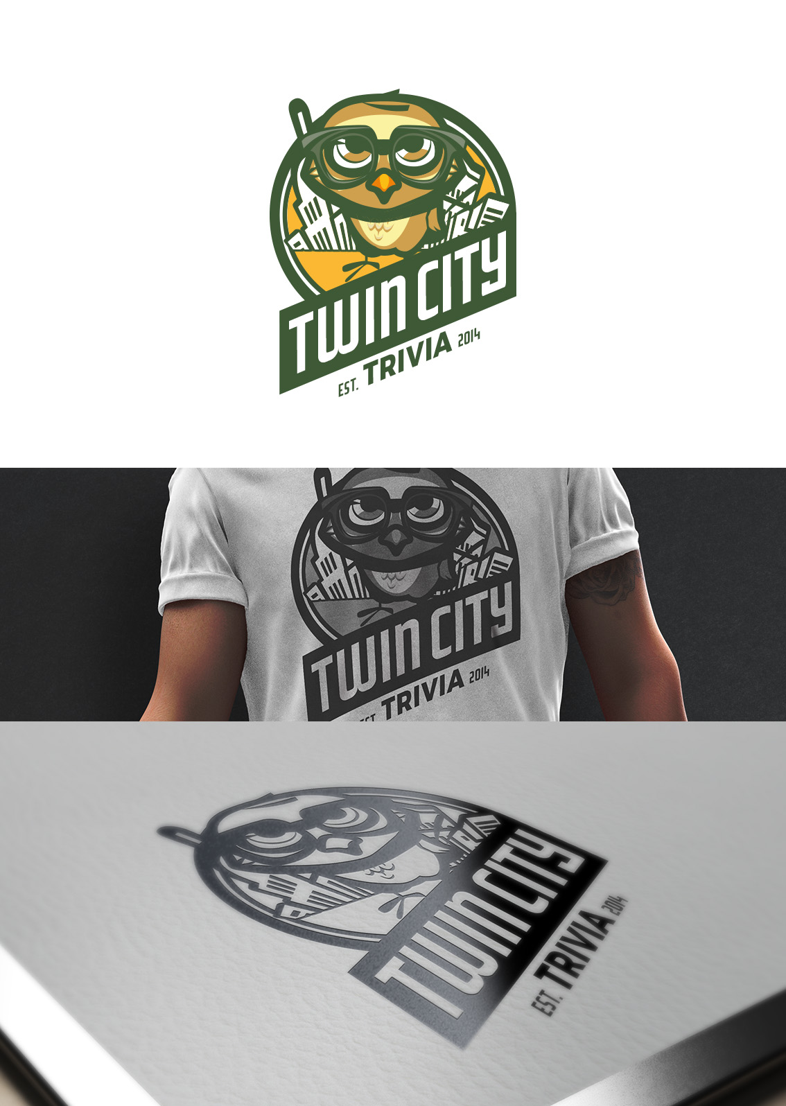 Logo Design by kresh for Twin City Trivia | Design #23022118