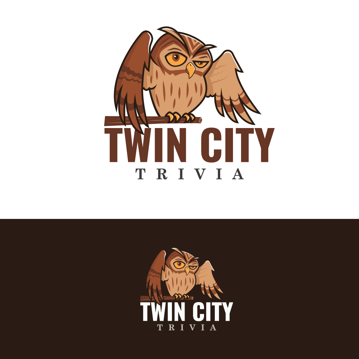 Logo Design by Maystro for Twin City Trivia | Design #22960866