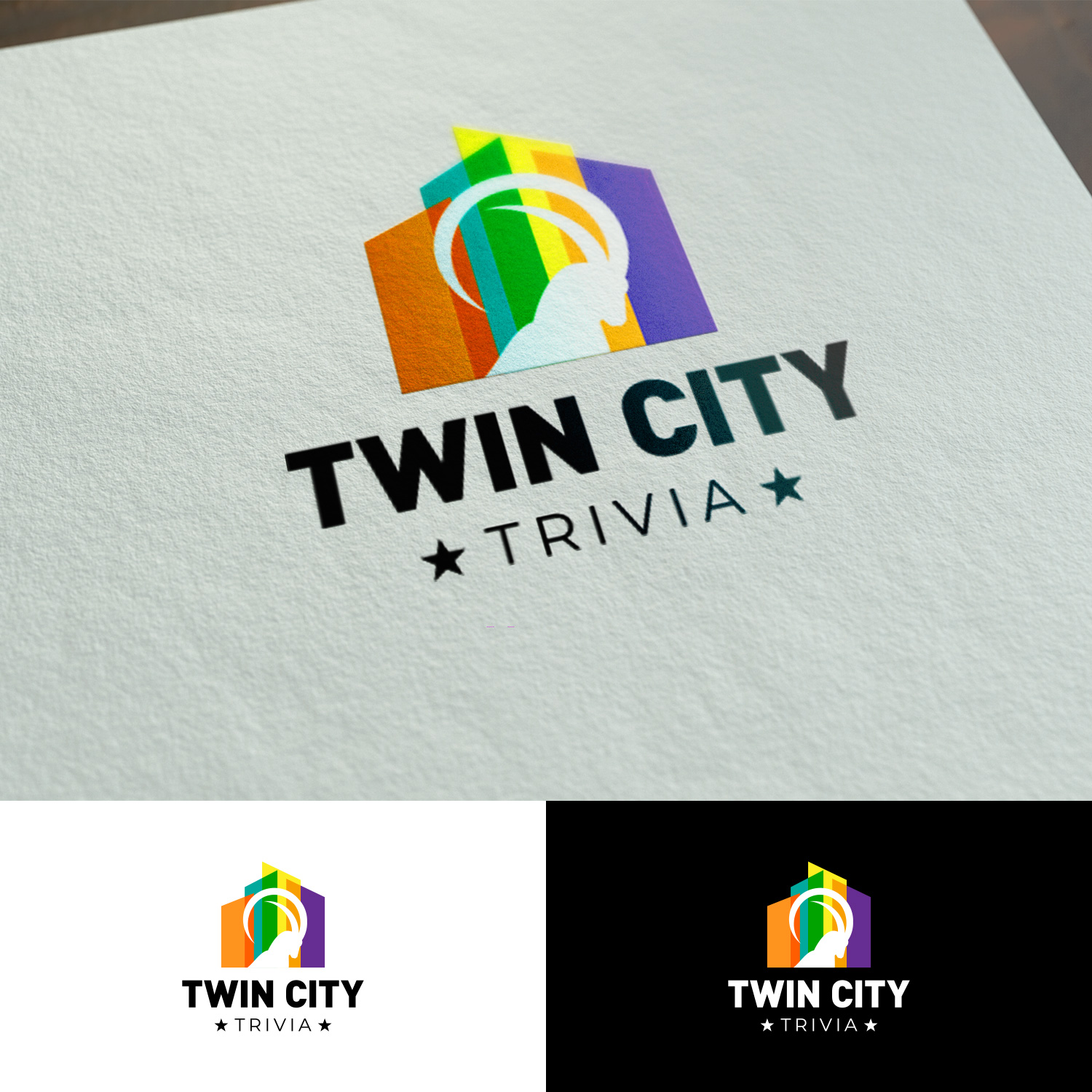 Logo Design by Haja_H2 for Twin City Trivia | Design #22942666