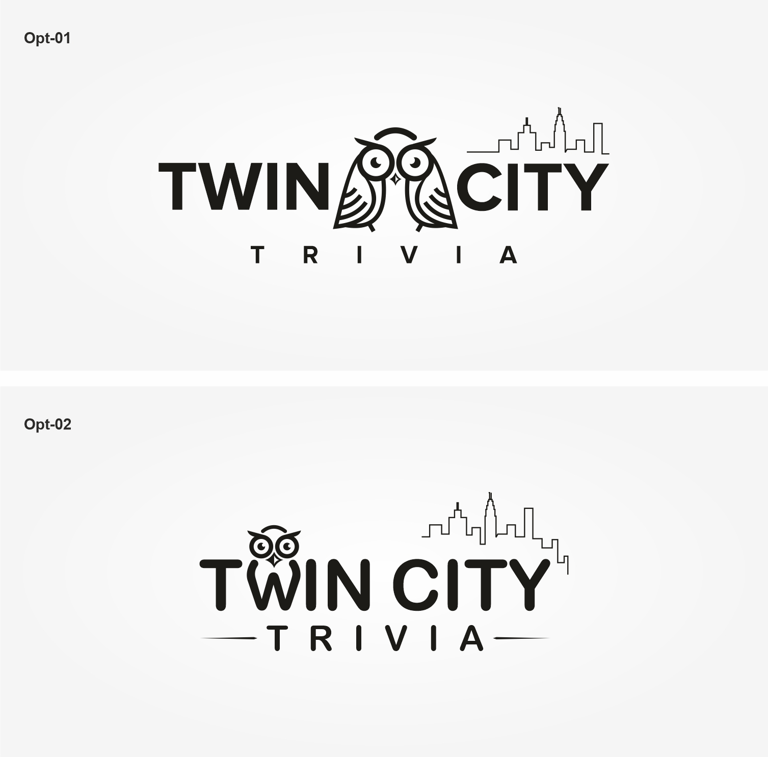 Logo Design by Pranav Creative Graphic for Twin City Trivia | Design #22987715