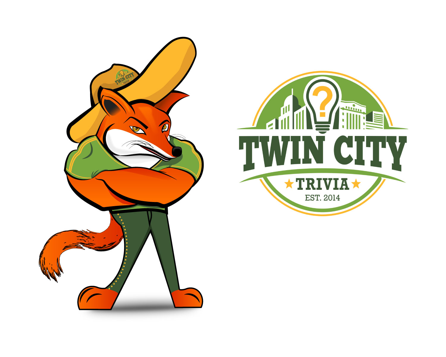 Logo Design by titanium wings for Twin City Trivia | Design #22948018