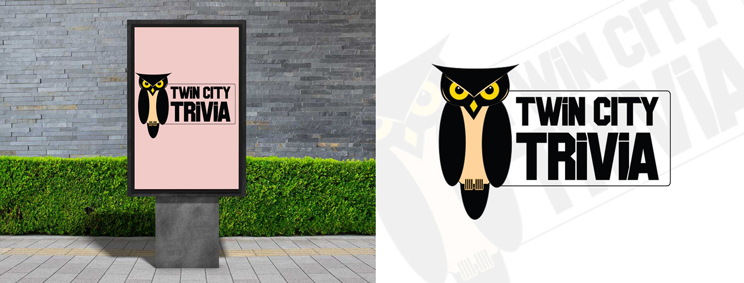 Logo Design by colordrops creatives for Twin City Trivia | Design #22980329