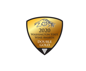 Washington State Wine Awards / Double Gold / 2020 | Logo Design by Buck Tornado
