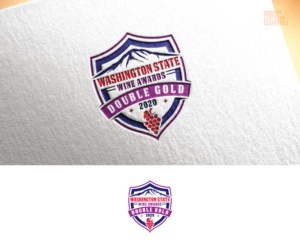 Washington State Wine Awards / Double Gold / 2020 | Logo-Design von step forward 2