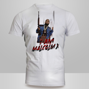 Malcolm X/Nipsey Hussle TShirt | T-shirt Design by Kero