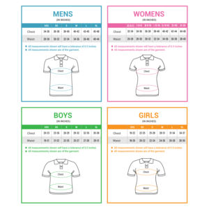 Creative Design "Size Chart" for a Clothing Product | Graphic Design by luutrongtin89