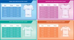 Creative Design "Size Chart" for a Clothing Product | Graphic Design by henok mulugeta8