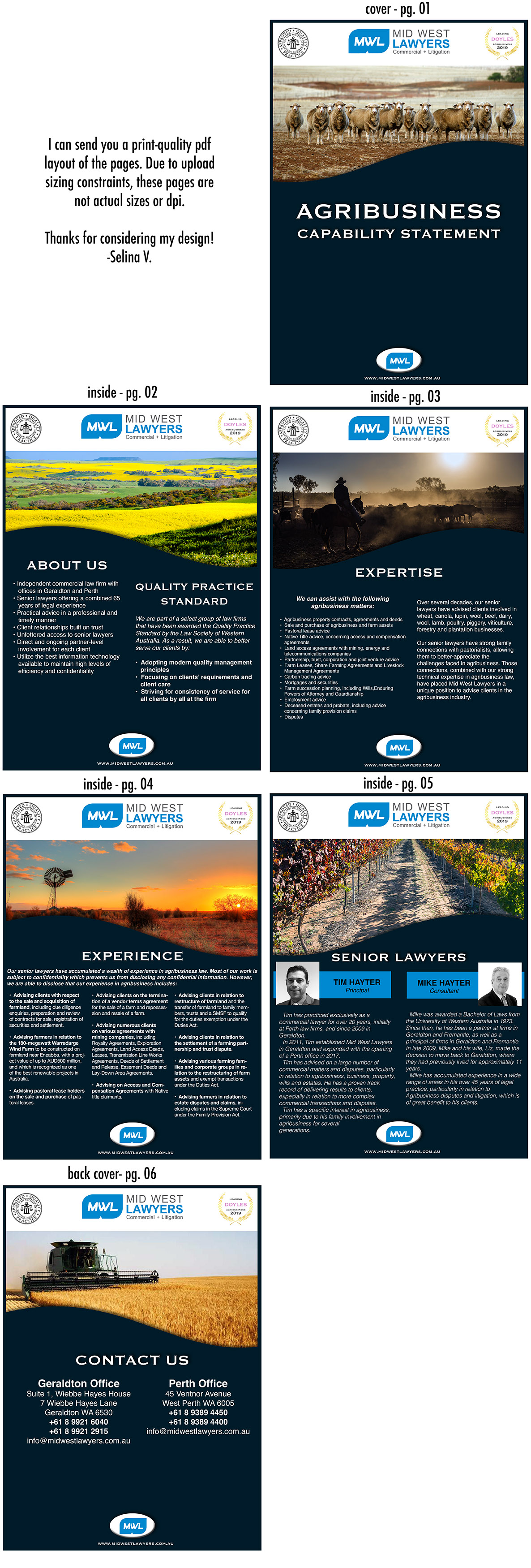 Design de Brochure par selinavert 2 pour ce projet | Design #22993839