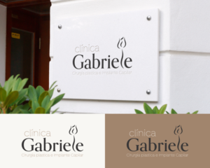 Clínica Gabriele - Cirurgia plástica e Implante Capilar | Logo Design by H-H Arts