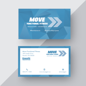 Design de Carte de Visite par Sarah Haroon pour Move Gym | Design : #22945862