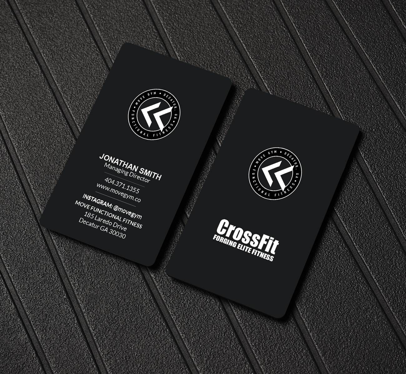 Design de Carte de Visite par Creations Box 2015 pour Move Gym | Design #22946630