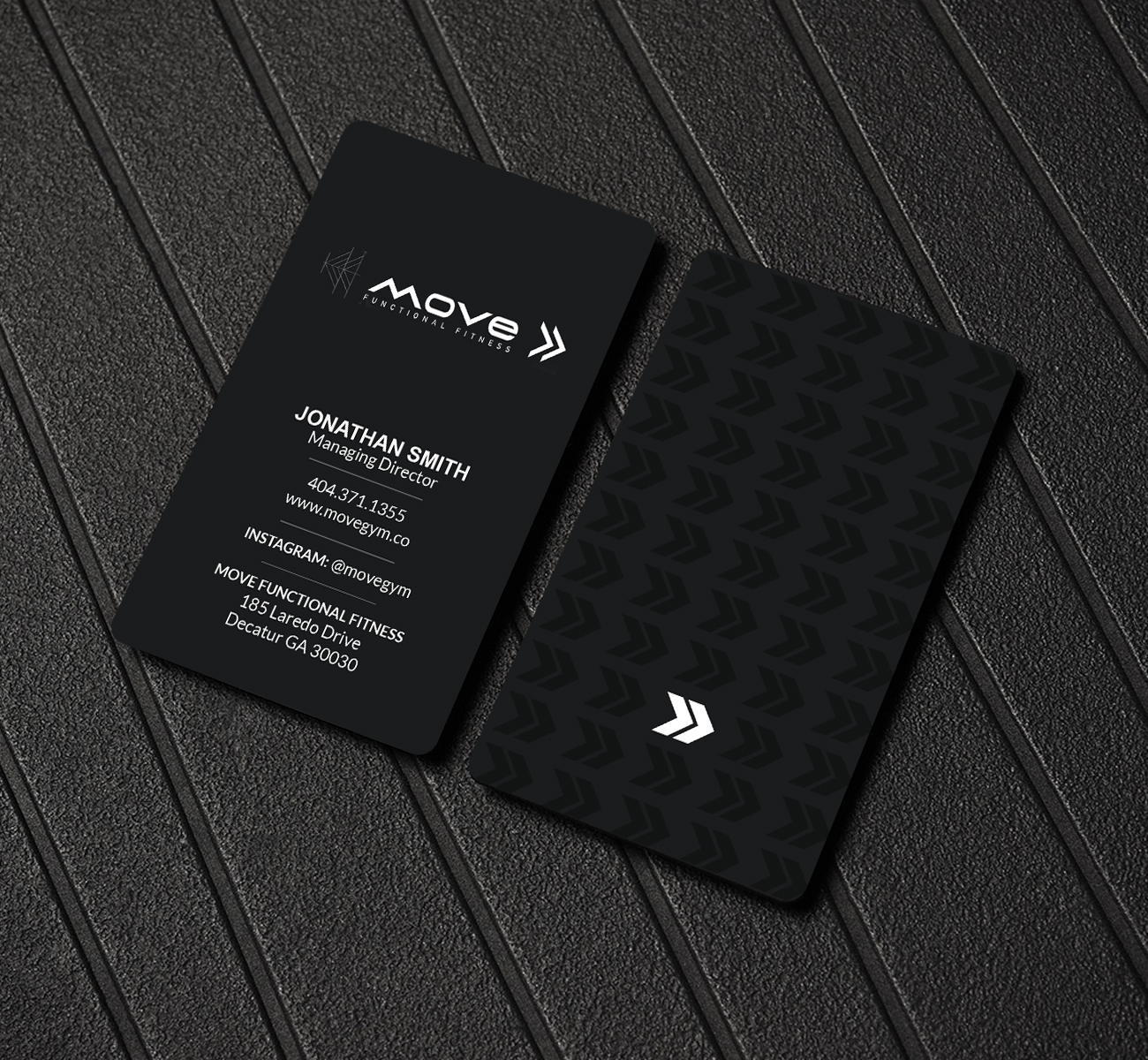 Business Card Design by Creations Box 2015 for Move Gym | Design #22949797