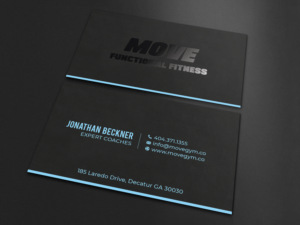 Design de Carte de Visite par LAXMI DESIGNHUB pour Move Gym | Design : #22943372