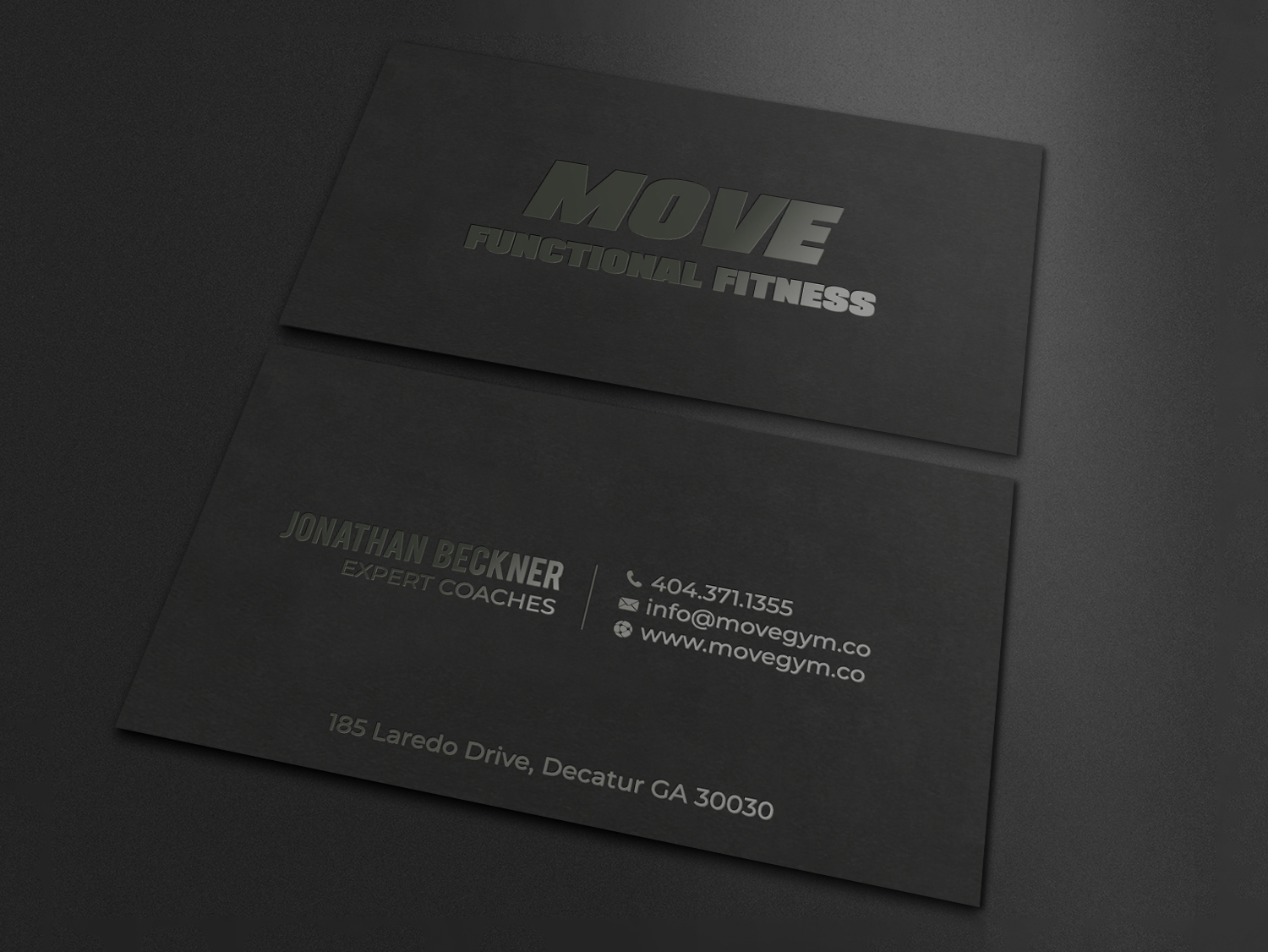 Design de Carte de Visite par LAXMI DESIGNHUB pour Move Gym | Design #22943381