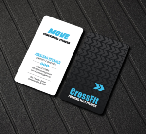 Business Card Design by LAXMI DESIGNHUB for Move Gym | Design: #22943515
