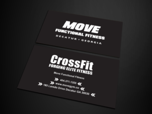 Business Card Design by HAKIMA 2 for Move Gym | Design #22946454