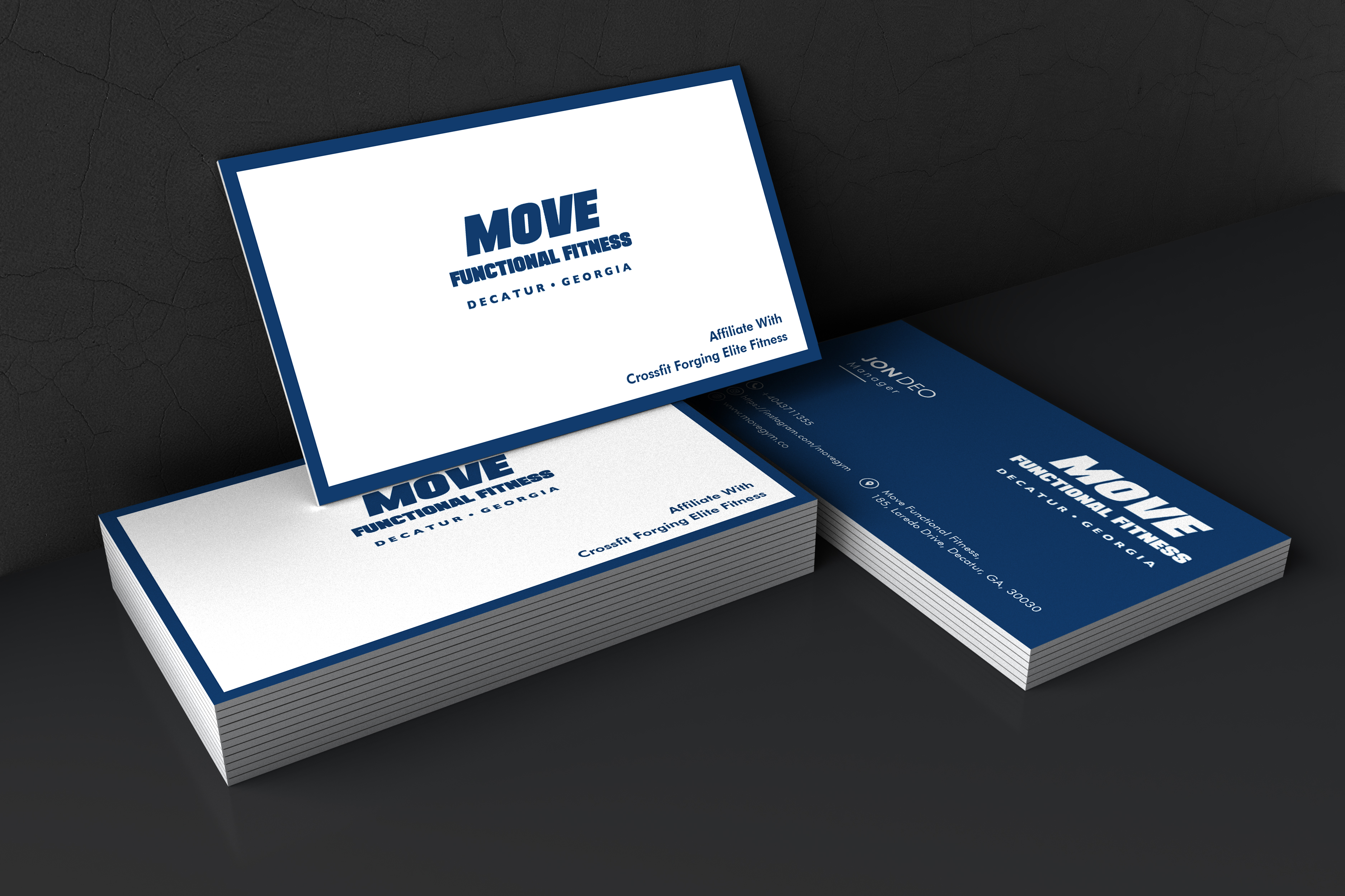 Business Card Design by BrpDesign for Move Gym | Design #22946275