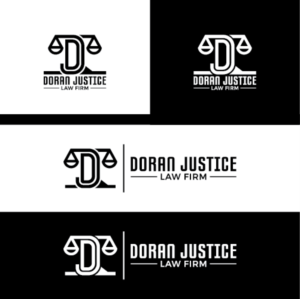 Doran Justice Law Firm | Logo Design by Ovaz.Syd