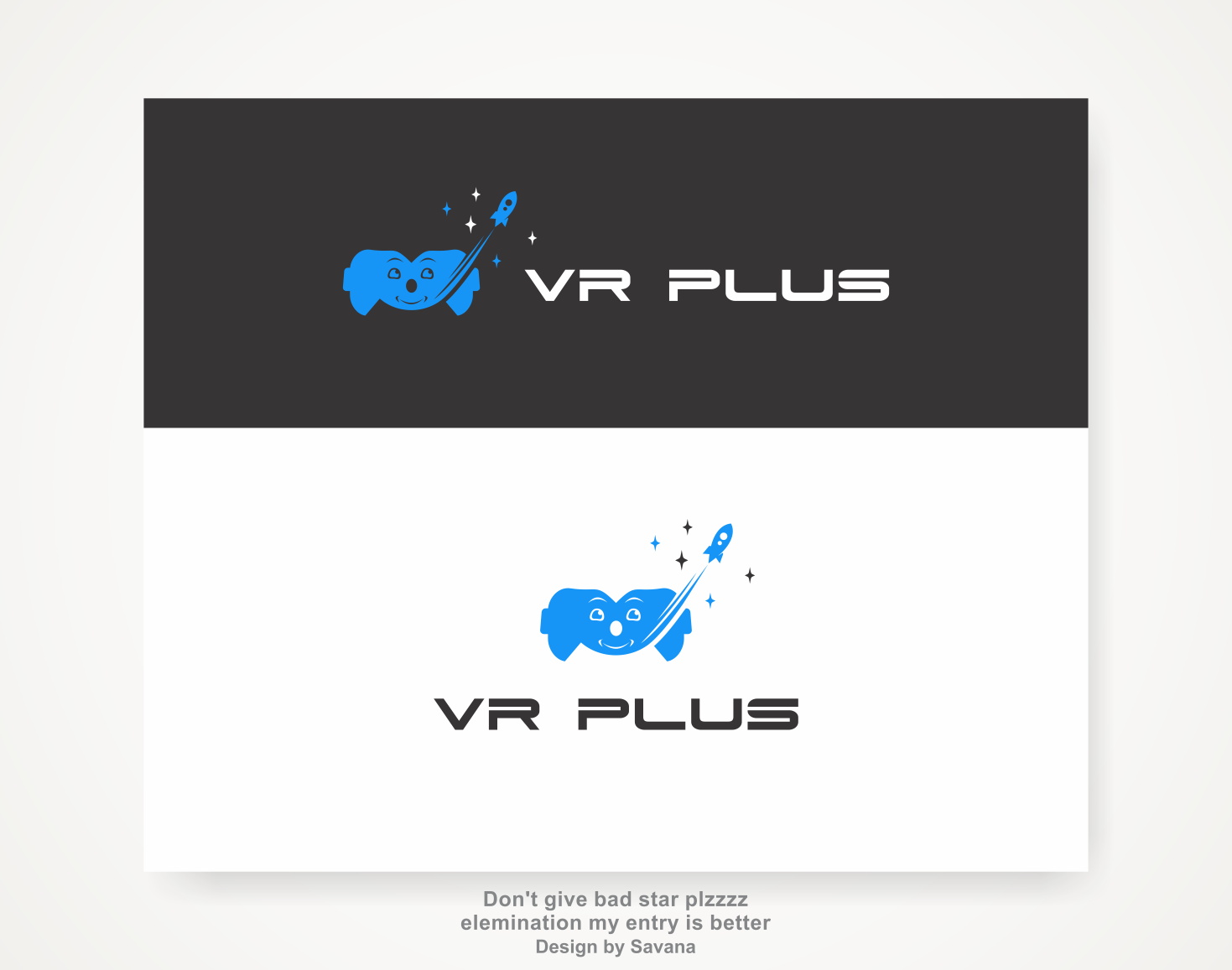 Logo Design by Savana for VR Plus | Design #22956992