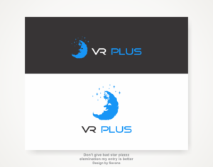 Logo Design by Savana for VR Plus | Design: #22956993