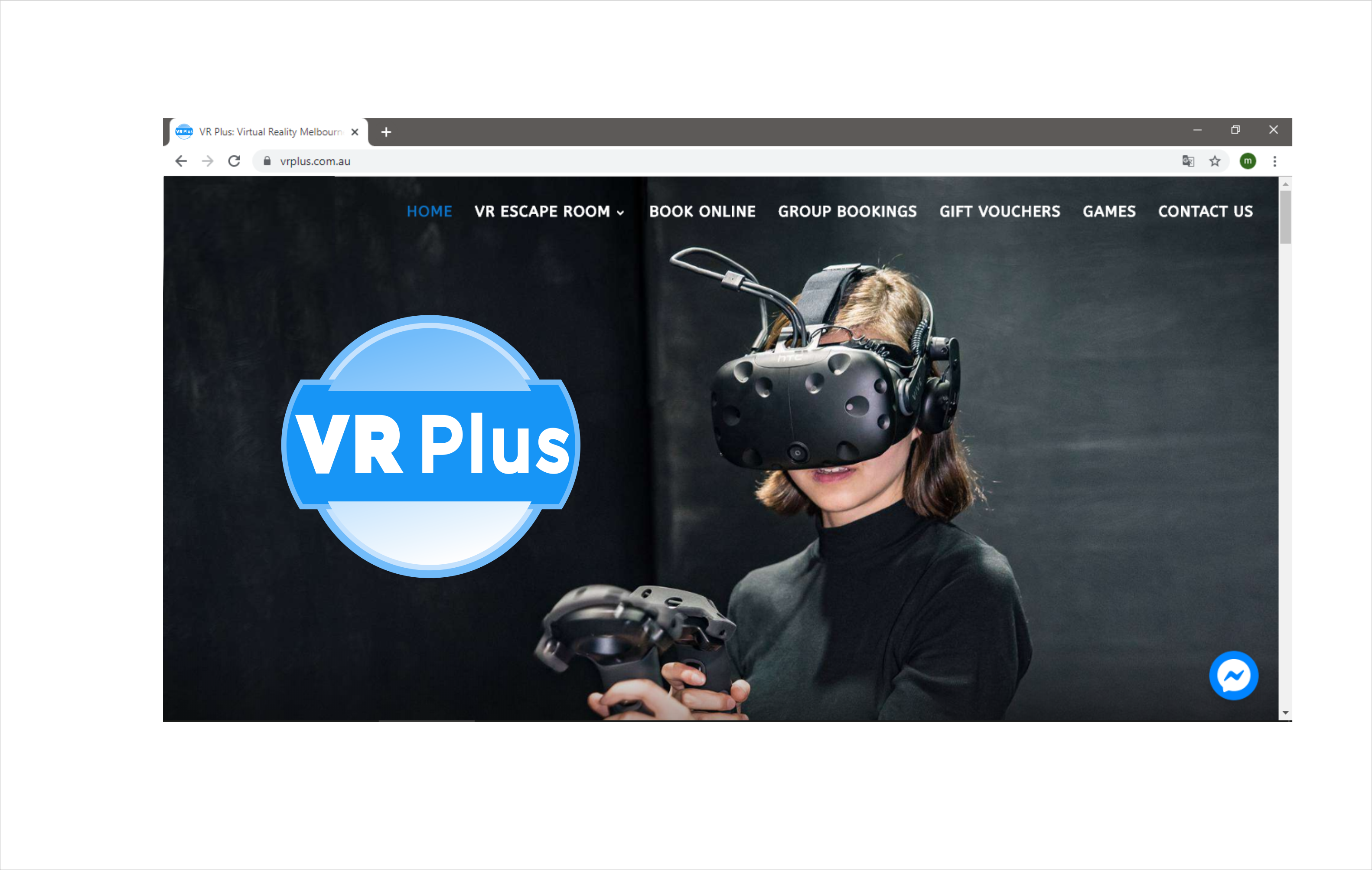 Logo Design by BerhasilKabeh for VR Plus | Design #22974773