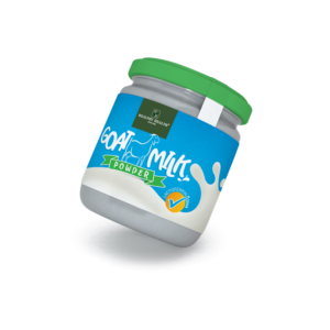 Goat milk pwoder with Lactoferrin DHA  | Label Design by atularts