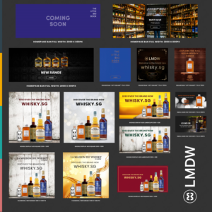 Whisky distributor needs Web Designs and Ad designs for the launch of its Eshop. | Web-Design von pentaxial