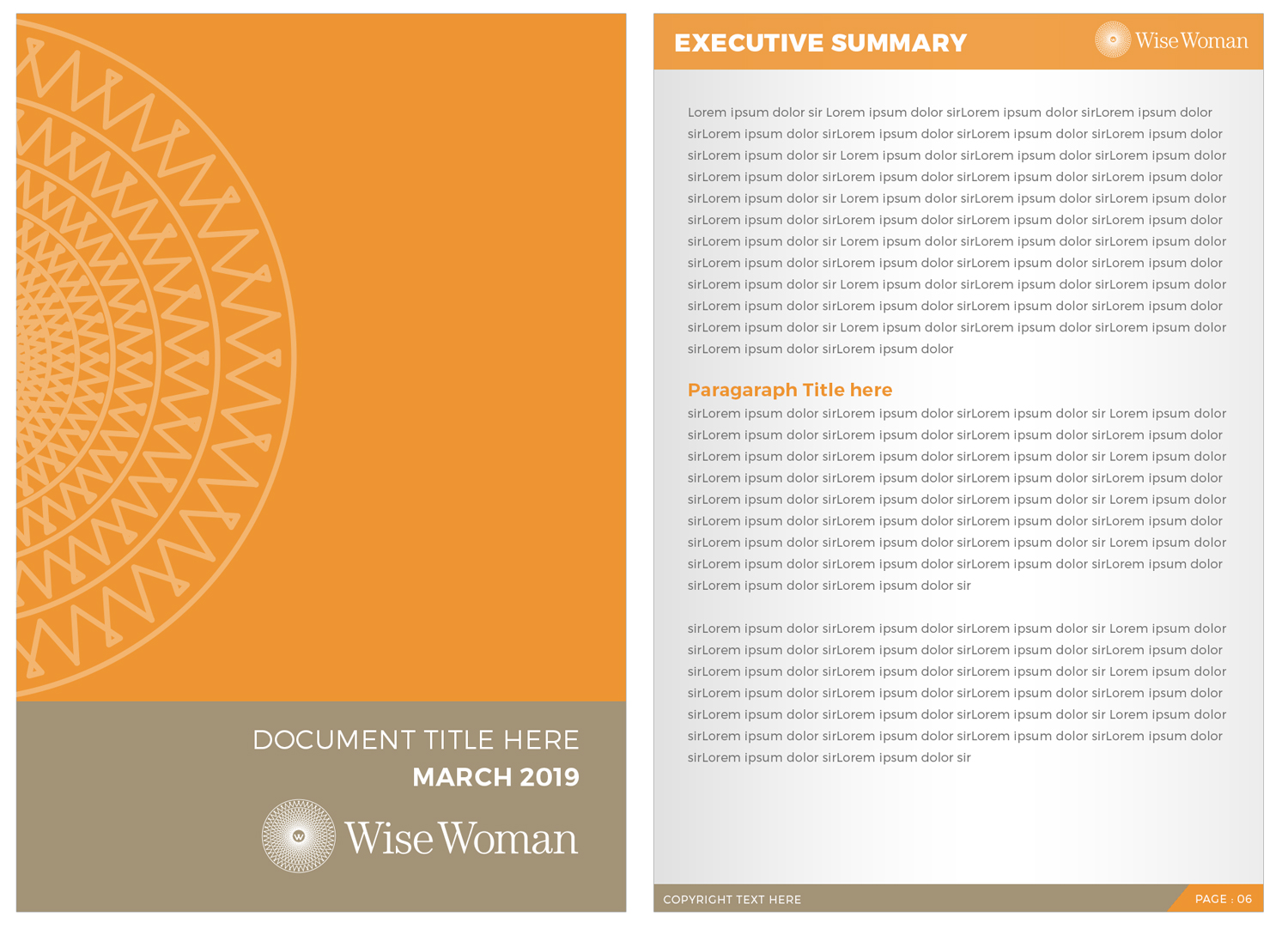 Word Template Design by Best Design Hub for this project | Design #22986669