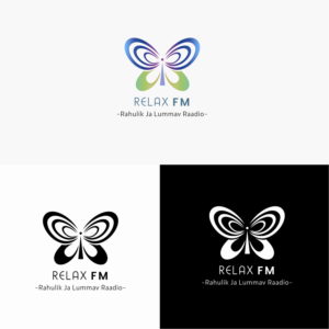 RELAX FM; slogan: RAHULIK JA LUMMAV RAADIO | Logo Design by dorna 2