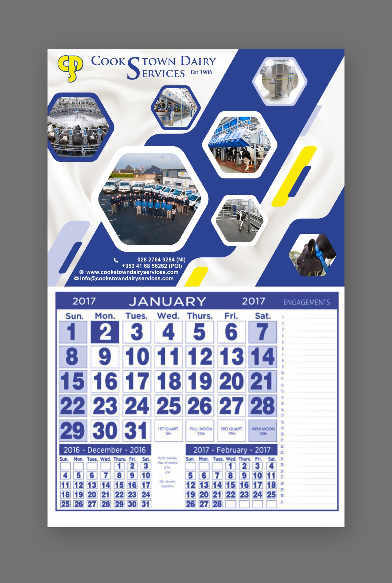 Poster Design by Maestroto for Cookstown Dairy Services | Design #22977079