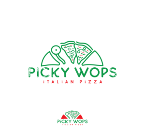 Picky Wops | Logo Design by Mosa Abo swelem