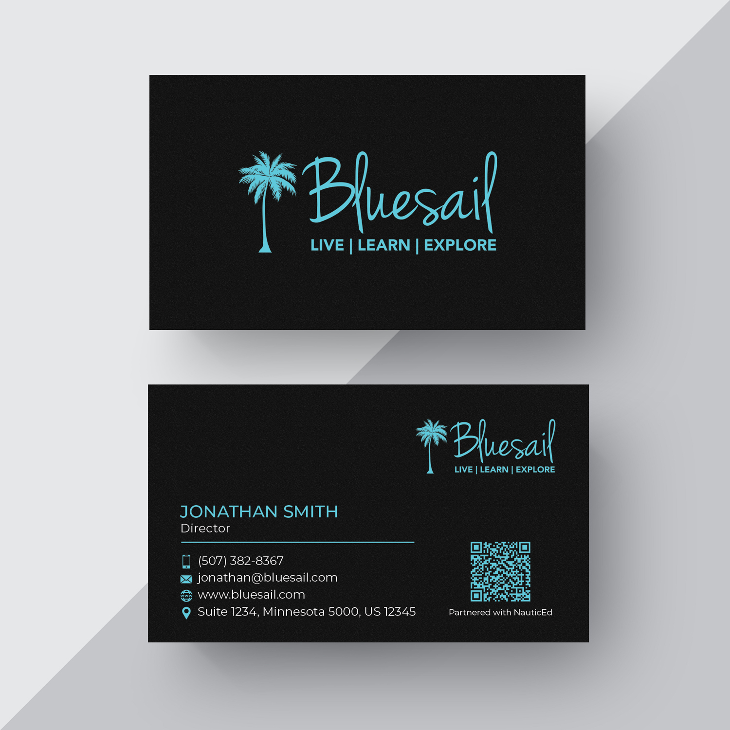 Business Card Design by Sarah Haroon for this project | Design #22951224