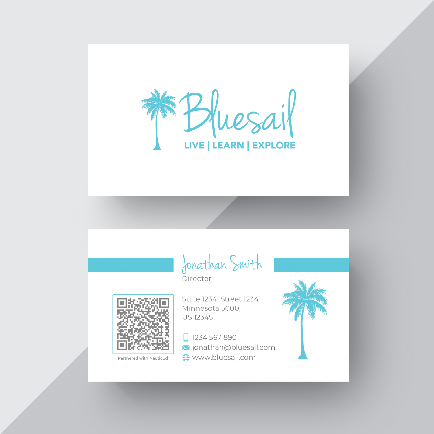 Business Card Design by Sarah Haroon for this project | Design #22951233