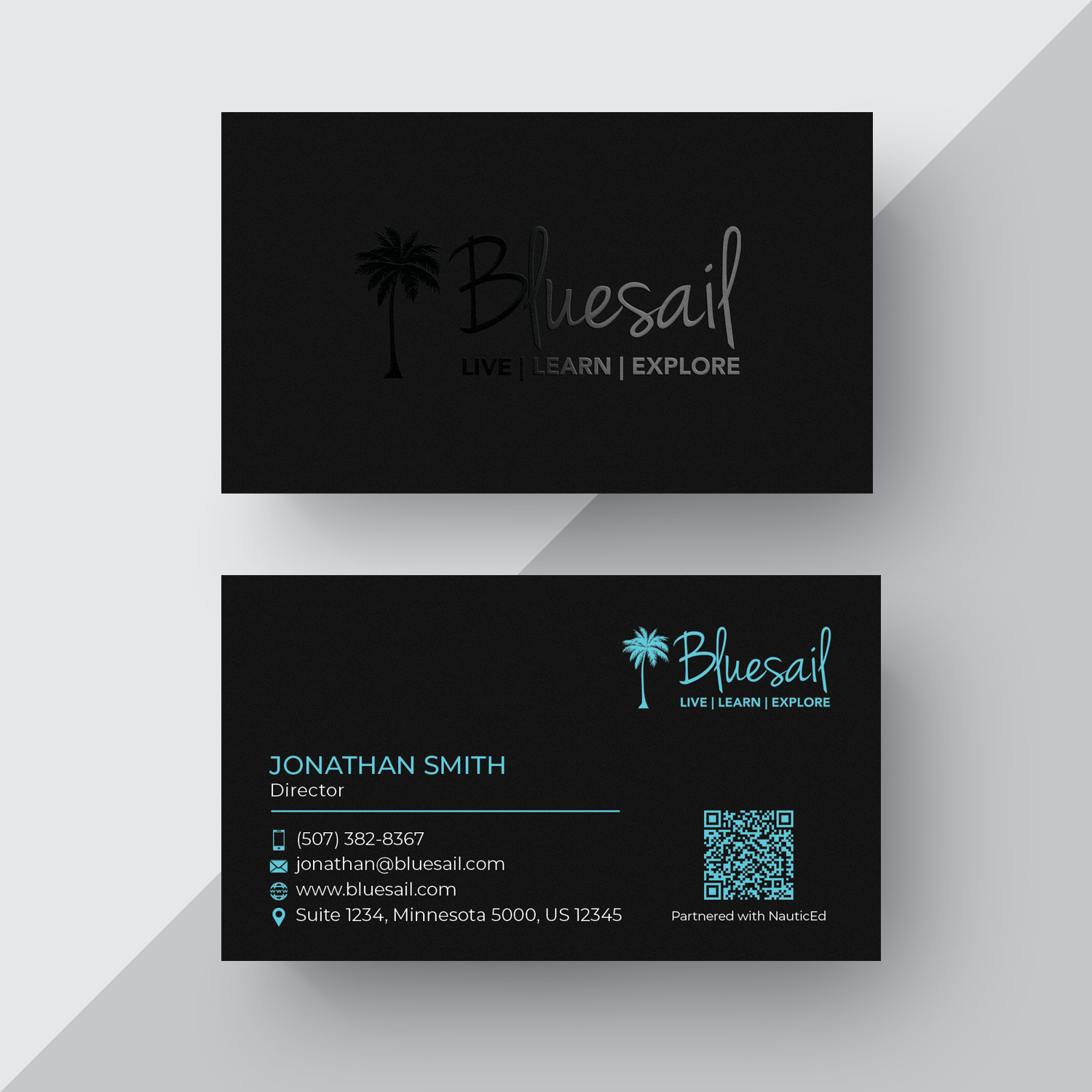 Business Card Design by Sarah Haroon for this project | Design #22951238
