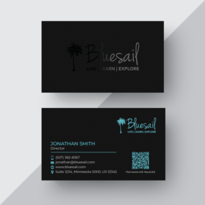 Visitenkarten-Design von Sarah Haroon für dieses Projekt | Design: #22951238