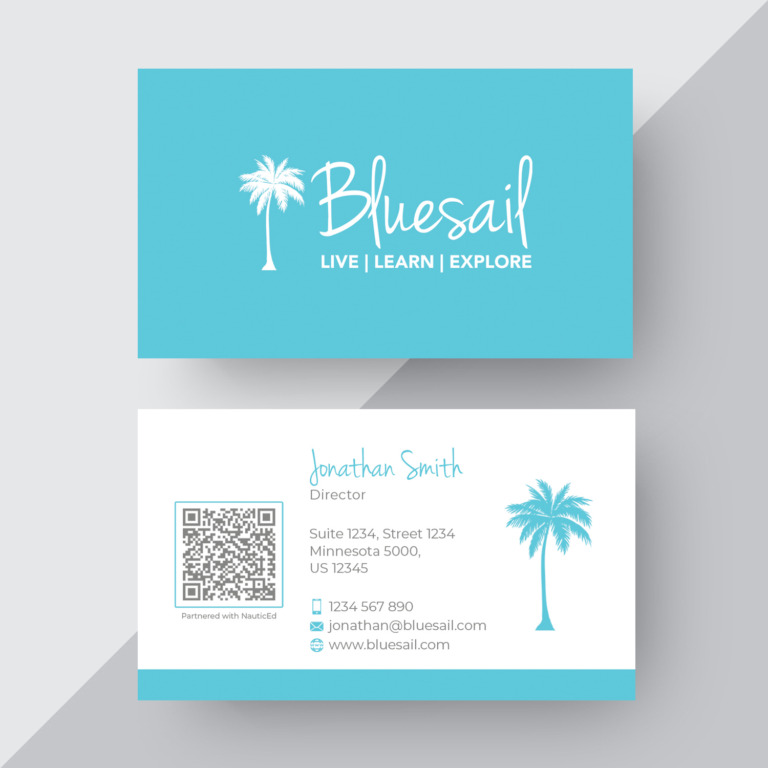 Business Card Design by Sarah Haroon for this project | Design #23002147