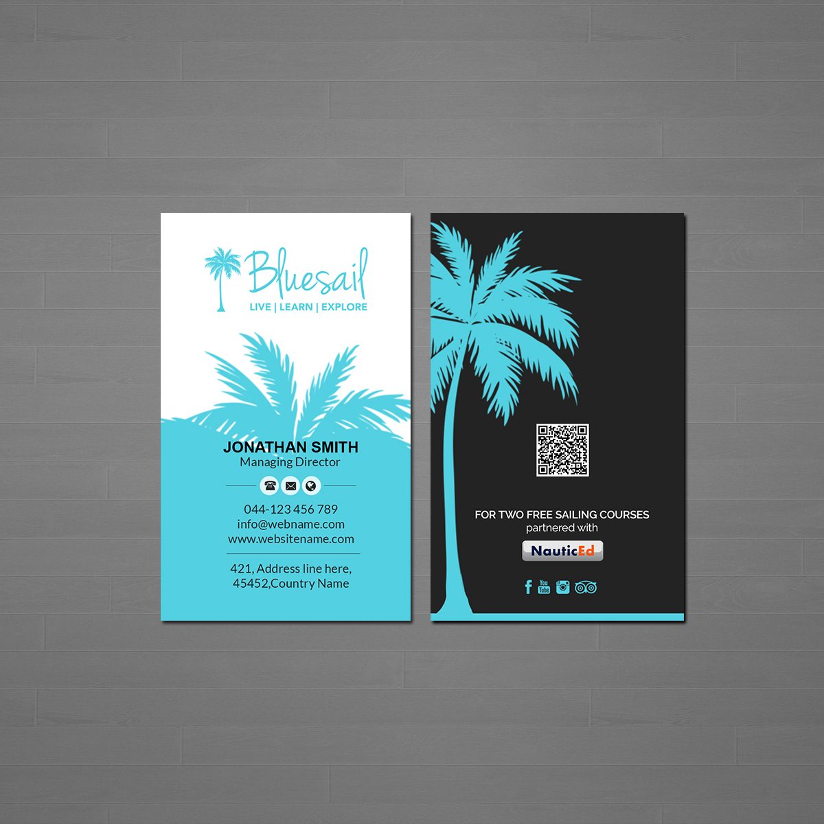 Business Card Design by Creations Box 2015 for this project | Design #23004929