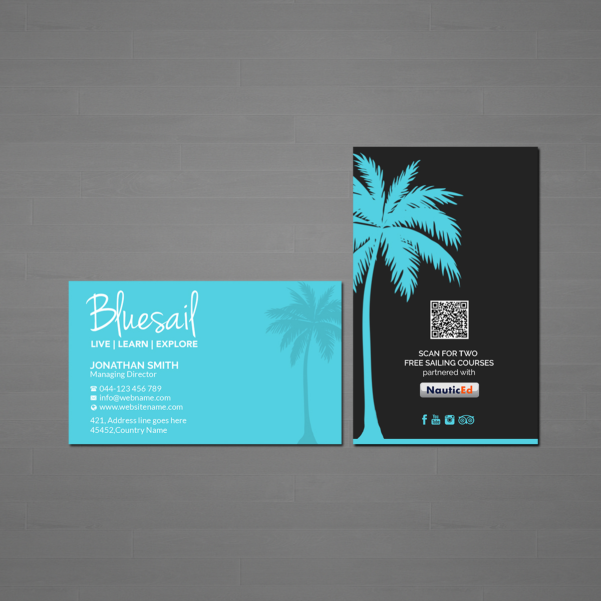 Business Card Design by Creations Box 2015 for this project | Design #23042362